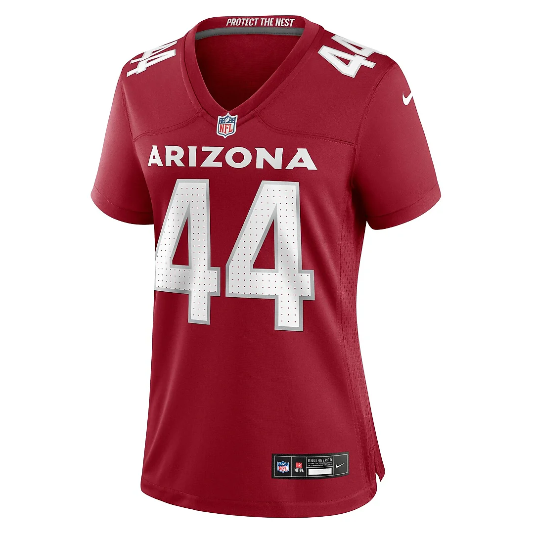 Zennovawear Owen Pappoe Arizona Cardinals Women's Game Jersey - Cardinal