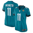 Zennovawear Parker Washington Jacksonville Jaguars Women's Team Game Jersey - Teal