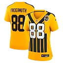 Zennovawear Pat Freiermuth Pittsburgh Steelers Women's Alternate 1933 Throwback Game Jersey - Gold