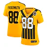 Zennovawear Pat Freiermuth Pittsburgh Steelers Women's Alternate 1933 Throwback Game Jersey - Gold