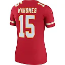 Zennovawear Patrick Mahomes Kansas City Chiefs Women's Legend Player Performance Top - Red