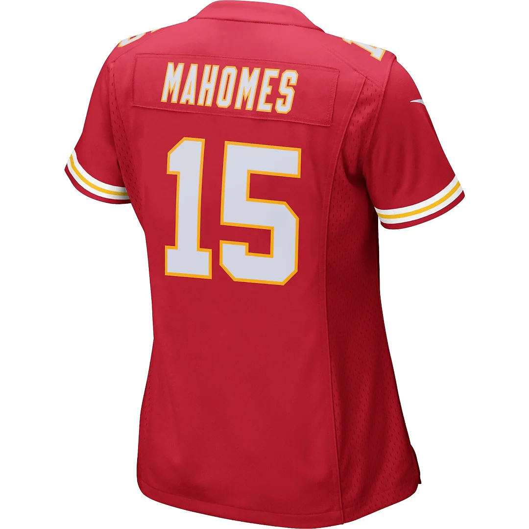 Zennovawear Patrick Mahomes Kansas City Chiefs Women's Game Jersey - Red