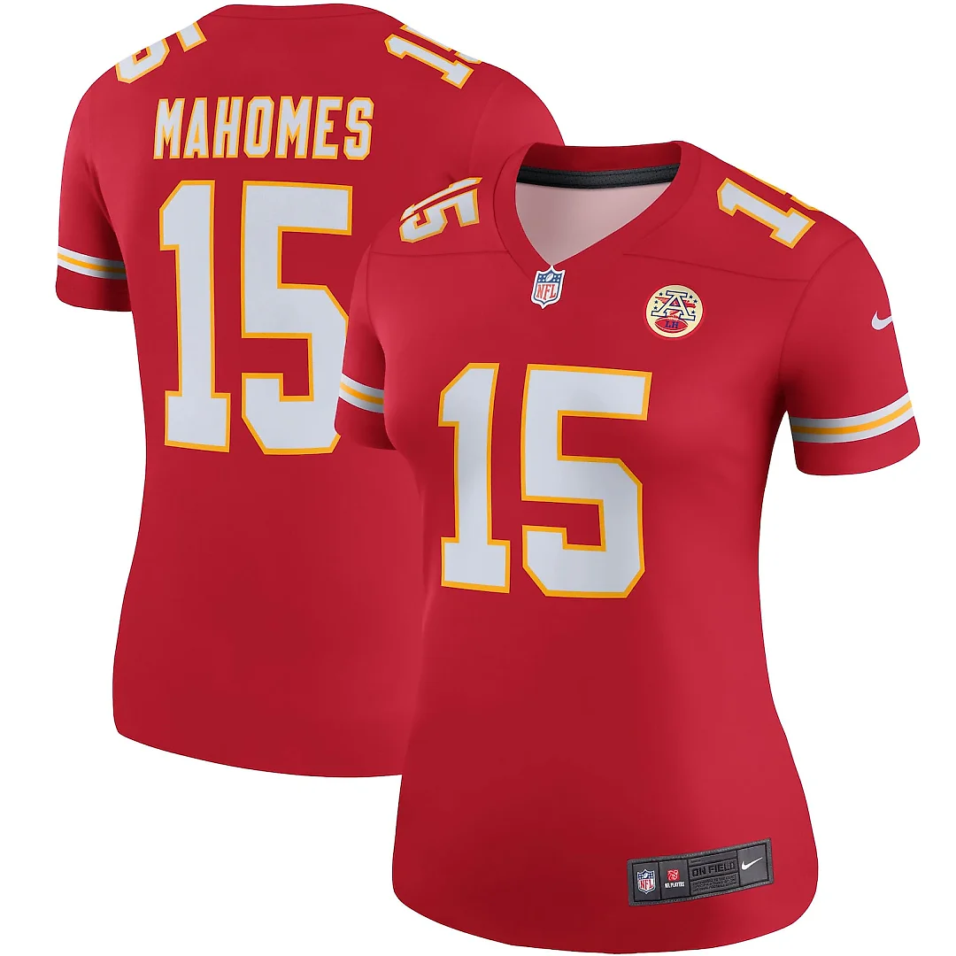 Zennovawear Patrick Mahomes Kansas City Chiefs Women's Legend Player Performance Top - Red