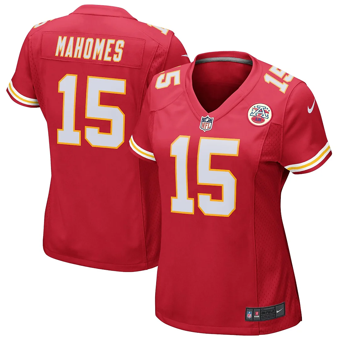 Zennovawear Patrick Mahomes Kansas City Chiefs Women's Game Jersey - Red