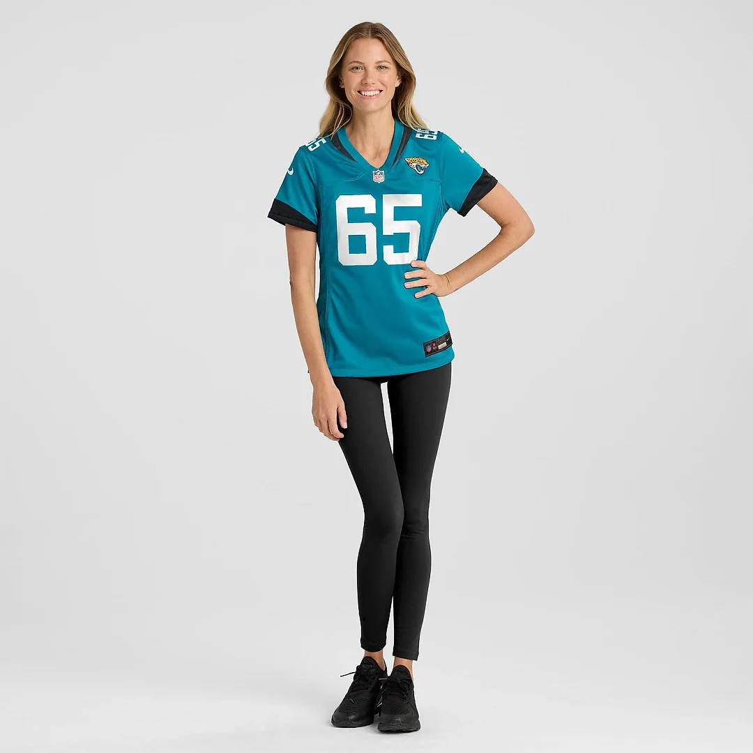 Zennovawear Patrick Mekari Jacksonville Jaguars Women's Team Game Jersey - Teal