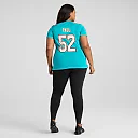 Zennovawear Patrick Paul Miami Dolphins Women's Game Jersey - Aqua