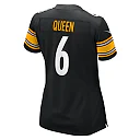 Zennovawear Patrick Queen Pittsburgh Steelers Women's Team Game Jersey - Black