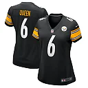 Zennovawear Patrick Queen Pittsburgh Steelers Women's Team Game Jersey - Black