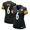 Zennovawear Patrick Queen Pittsburgh Steelers Women's Game Player Jersey - Black