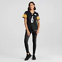Zennovawear Patrick Queen Pittsburgh Steelers Women's Team Game Jersey - Black