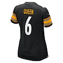 Zennovawear Patrick Queen Pittsburgh Steelers Women's Game Player Jersey - Black
