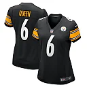 Zennovawear Patrick Queen Pittsburgh Steelers Women's Game Player Jersey - Black