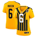 Zennovawear Patrick Queen Pittsburgh Steelers Women's Alternate 1933 Throwback Game Jersey - Gold