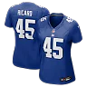 Zennovawear Patrick Ricard New York Giants Women's Team Game Jersey - Royal