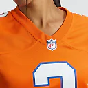 Zennovawear Patrick Surtain II Denver Broncos Women's Mile High Collection 1977 Throwback Player Game Jersey - Orange