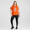 Zennovawear Patrick Surtain II Denver Broncos Women's Team Game Jersey - Orange