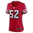 Zennovawear Patrick Willis San Francisco 49ers Women's Alternate Game Jersey - Scarlet