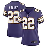 Zennovawear Paul Krause Minnesota Vikings Women's Classic Retired Player Jersey - Purple