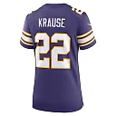 Zennovawear Paul Krause Minnesota Vikings Women's Classic Retired Player Jersey - Purple