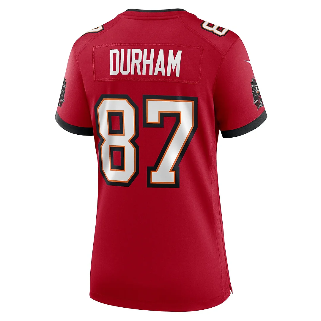 Zennovawear Payne Durham Tampa Bay Buccaneers Women's Game Jersey - Red