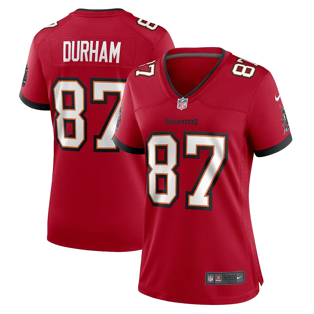 Zennovawear Payne Durham Tampa Bay Buccaneers Women's Game Jersey - Red