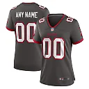 Zennovawear Tampa Bay Buccaneers Women's Alternate Custom Game Jersey - Pewter