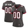 Zennovawear Tampa Bay Buccaneers Women's Alternate Custom Game Jersey - Pewter