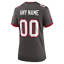 Zennovawear Tampa Bay Buccaneers Women's Alternate Custom Game Jersey - Pewter