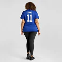 Zennovawear Phil Simms New York Giants Women's Game Retired Player Jersey - Royal