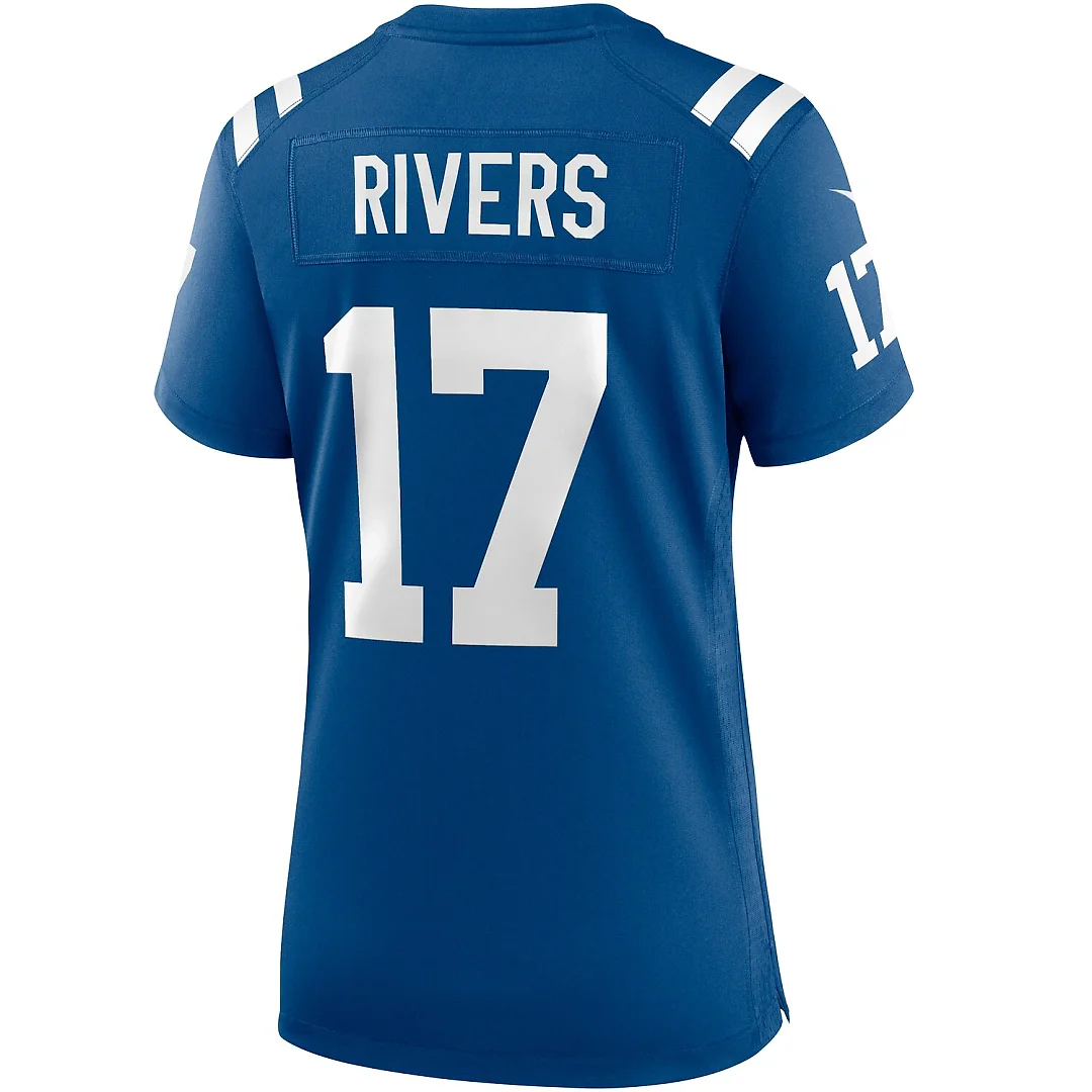 Zennovawear Philip Rivers Indianapolis Colts Women's Game Jersey - Royal