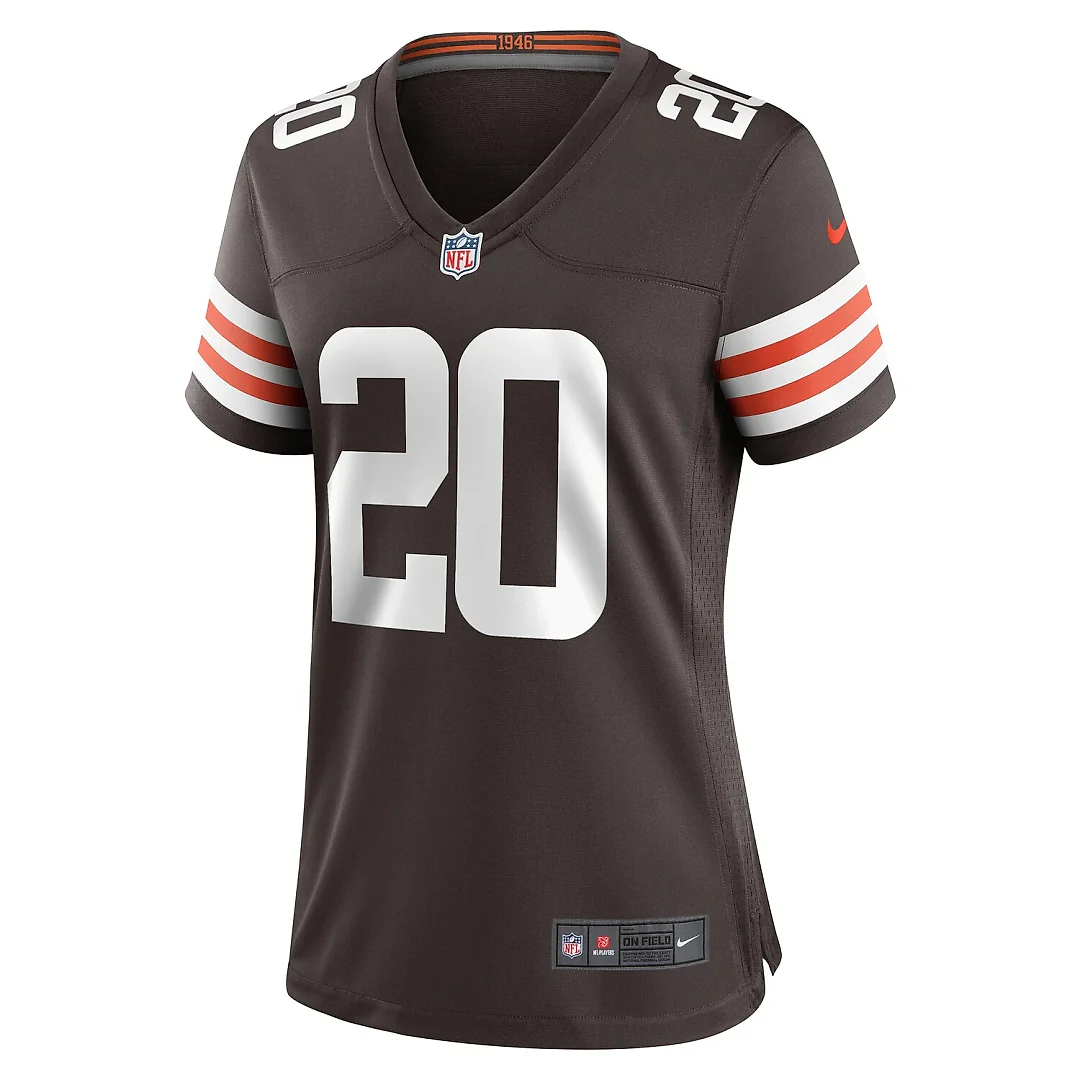 Zennovawear Pierre Strong Jr. Cleveland Browns Women's Team Game Jersey - Brown