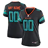 Zennovawear Miami Dolphins Women's 2025 Rivalries Collection Custom Game Jersey - Pitch Blue