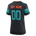 Zennovawear Miami Dolphins Women's 2025 Rivalries Collection Custom Game Jersey - Pitch Blue