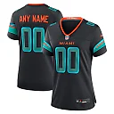 Zennovawear Miami Dolphins Women's 2025 Rivalries Collection Custom Game Jersey - Pitch Blue