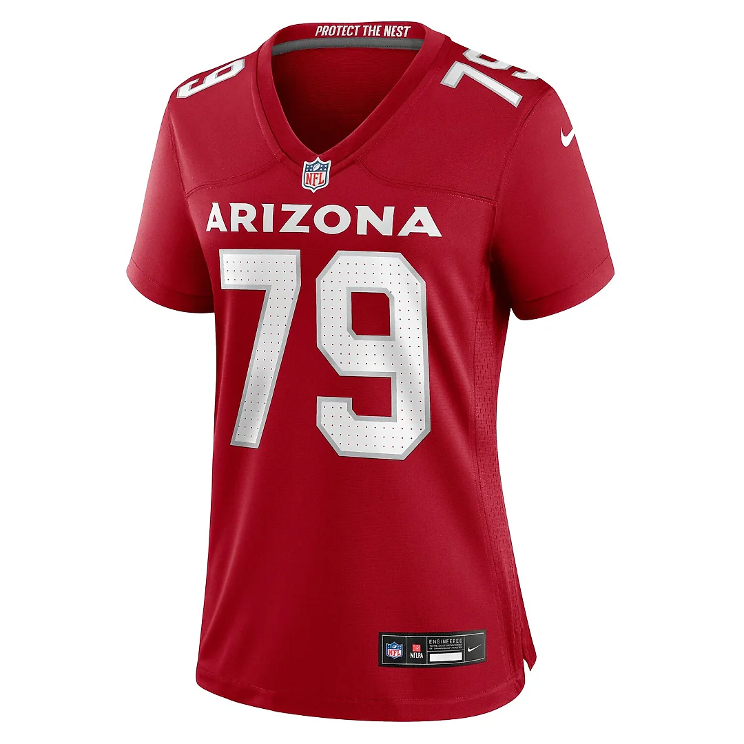 Zennovawear PJ Mustipher Arizona Cardinals Women's Team Game Jersey - Cardinal