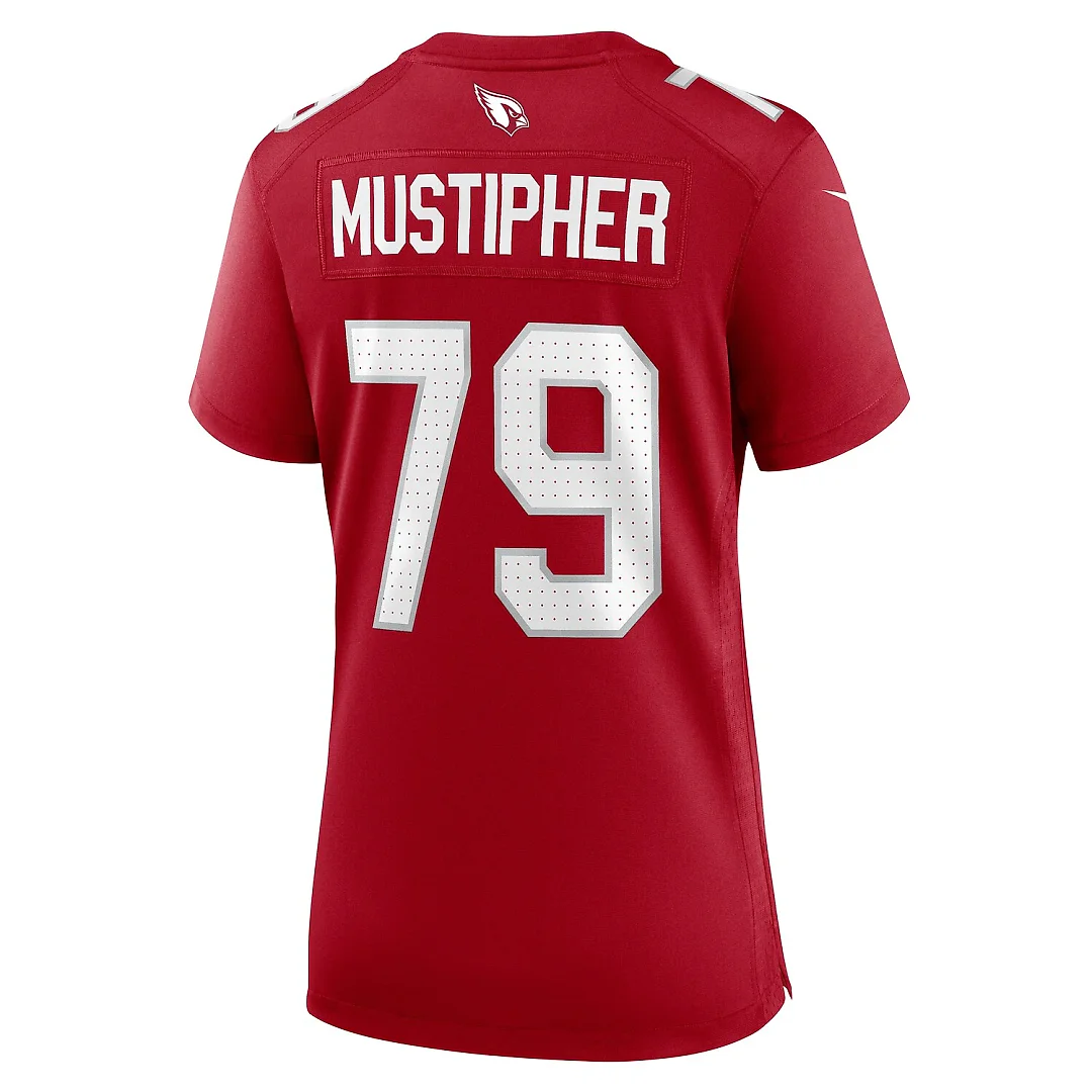 Zennovawear PJ Mustipher Arizona Cardinals Women's Team Game Jersey - Cardinal