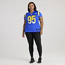 Zennovawear Poona Ford Los Angeles Rams Women's Team Game Jersey - Royal