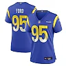 Zennovawear Poona Ford Los Angeles Rams Women's Team Game Jersey - Royal