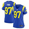 Zennovawear Poona Ford Los Angeles Rams Women's Team Game Jersey - Royal