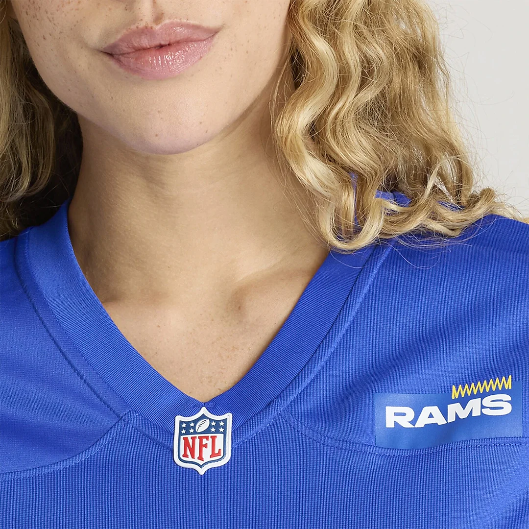 Zennovawear Poona Ford Los Angeles Rams Women's Team Game Jersey - Royal