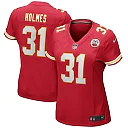 Zennovawear Priest Holmes Kansas City Chiefs Women's Game Retired Player Jersey - Red
