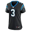 Zennovawear Princely Umanmielen Carolina Panthers Women's Team Game Jersey - Black