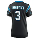 Zennovawear Princely Umanmielen Carolina Panthers Women's Team Game Jersey - Black