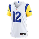 Zennovawear Puka Nacua Los Angeles Rams Women's Game Jersey - White