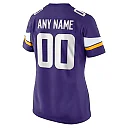 Zennovawear Minnesota Vikings Women's Custom Game Jersey - Purple