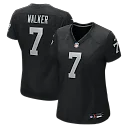 Zennovawear Quay Walker Las Vegas Raiders Women's Team Game Jersey - Black