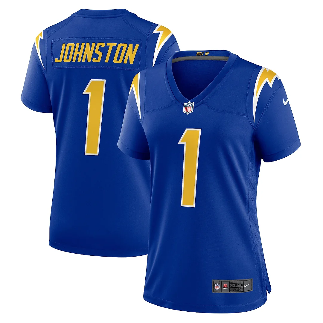 Zennovawear Quentin Johnston Los Angeles Chargers Women's Alternate Game Jersey - Royal