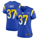 Zennovawear Quentin Lake Los Angeles Rams Women's Game Player Jersey - Royal