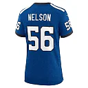 Zennovawear Quenton Nelson Indianapolis Colts Women's Indiana Nights Alternate Game Jersey - Royal