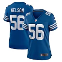 Zennovawear Quenton Nelson Indianapolis Colts Women's Alternate Game Jersey - Royal